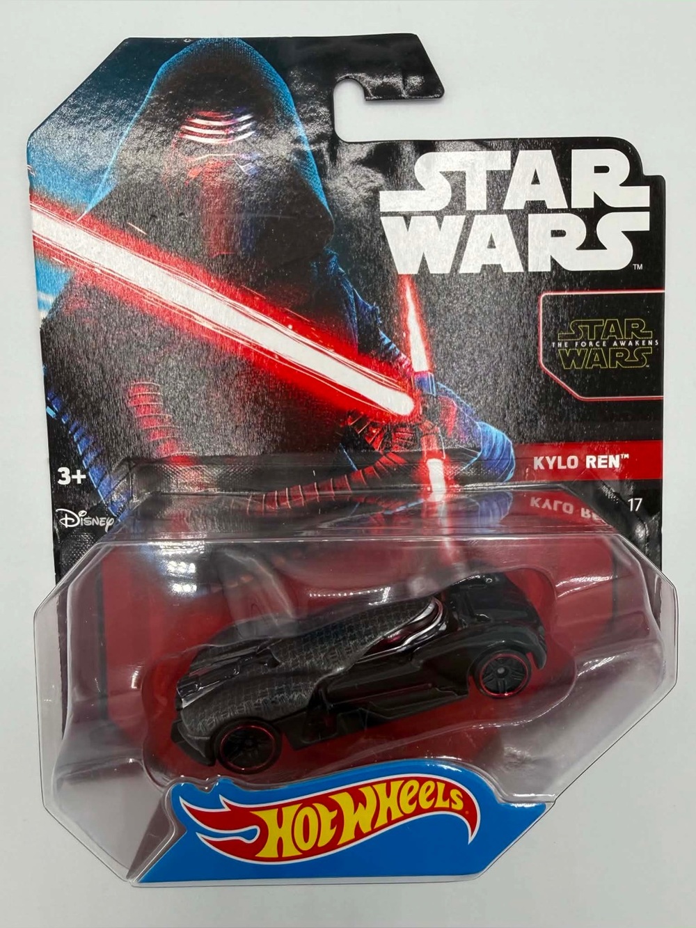 Mattel Hot Wheels Star Wars 1:64 Scale Die-cast KYLO REN Character Car